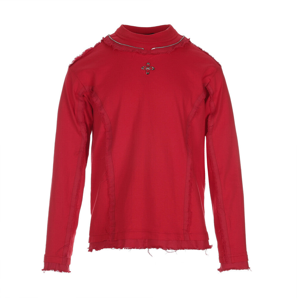 Surgery - Ninja 3-way Long Sleeves T-shirts (Red) product image 5 | TRAB K-Fashion Australia