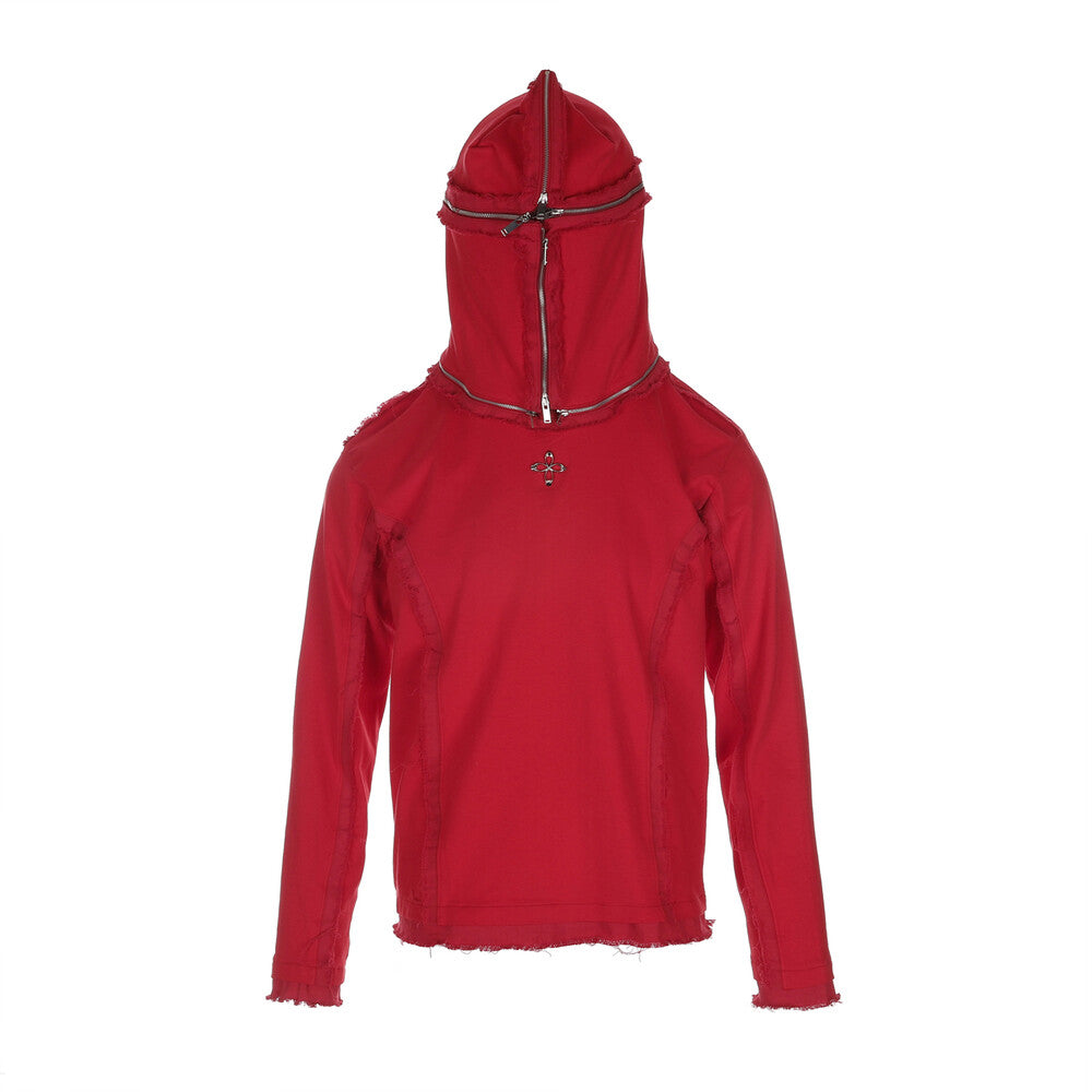 Surgery - Ninja 3-way Long Sleeves T-shirts (Red) product image 2 | TRAB K-Fashion Australia