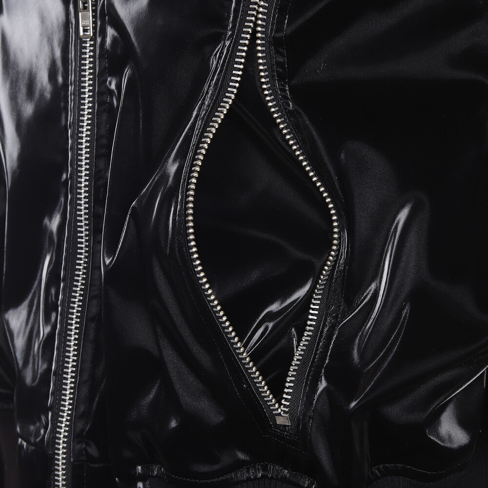 Surgery - Round Zip Bomber (Glossy Black) product image 10 | TRAB K-Fashion Australia