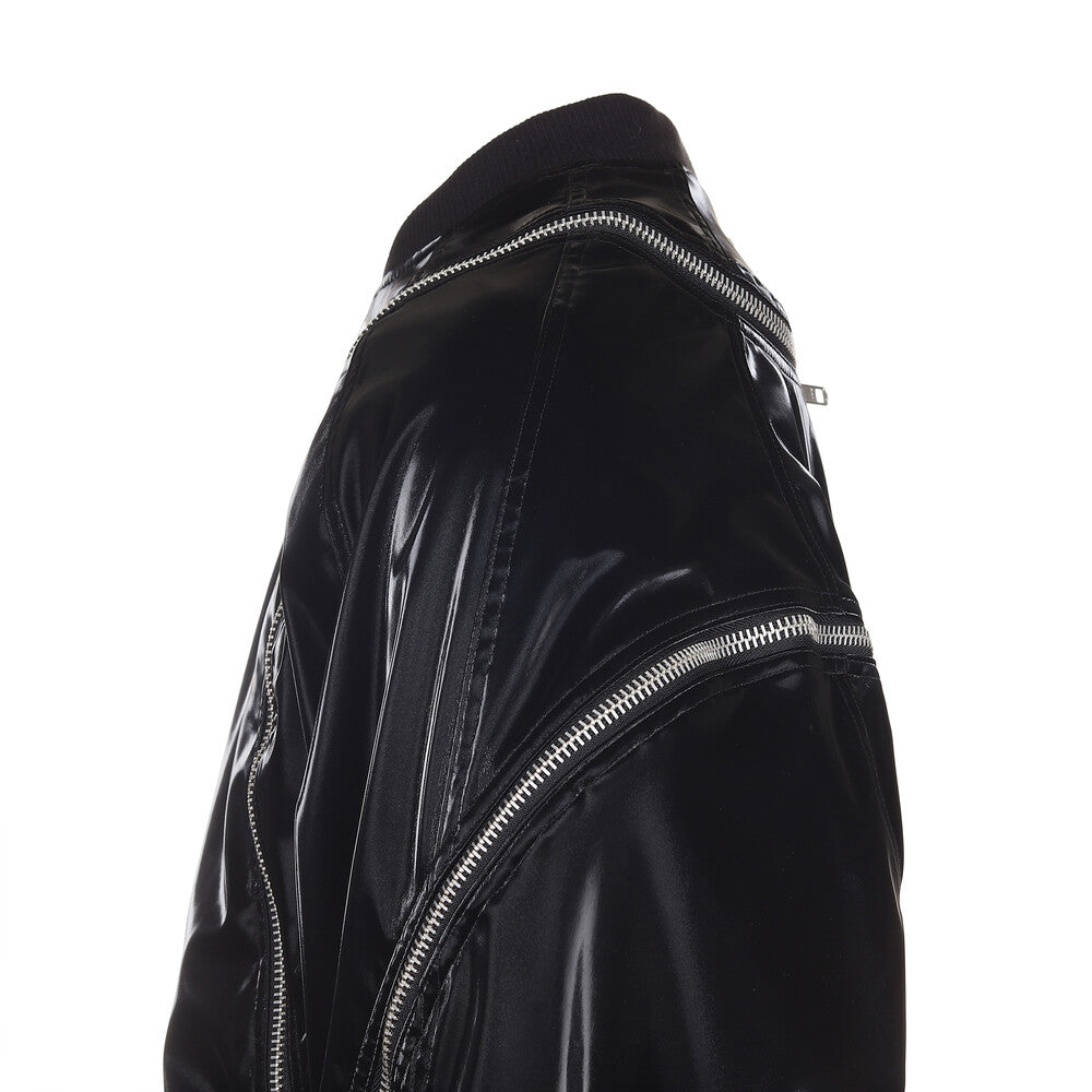 Surgery - Round Zip Bomber (Glossy Black) product image 8 | TRAB K-Fashion Australia