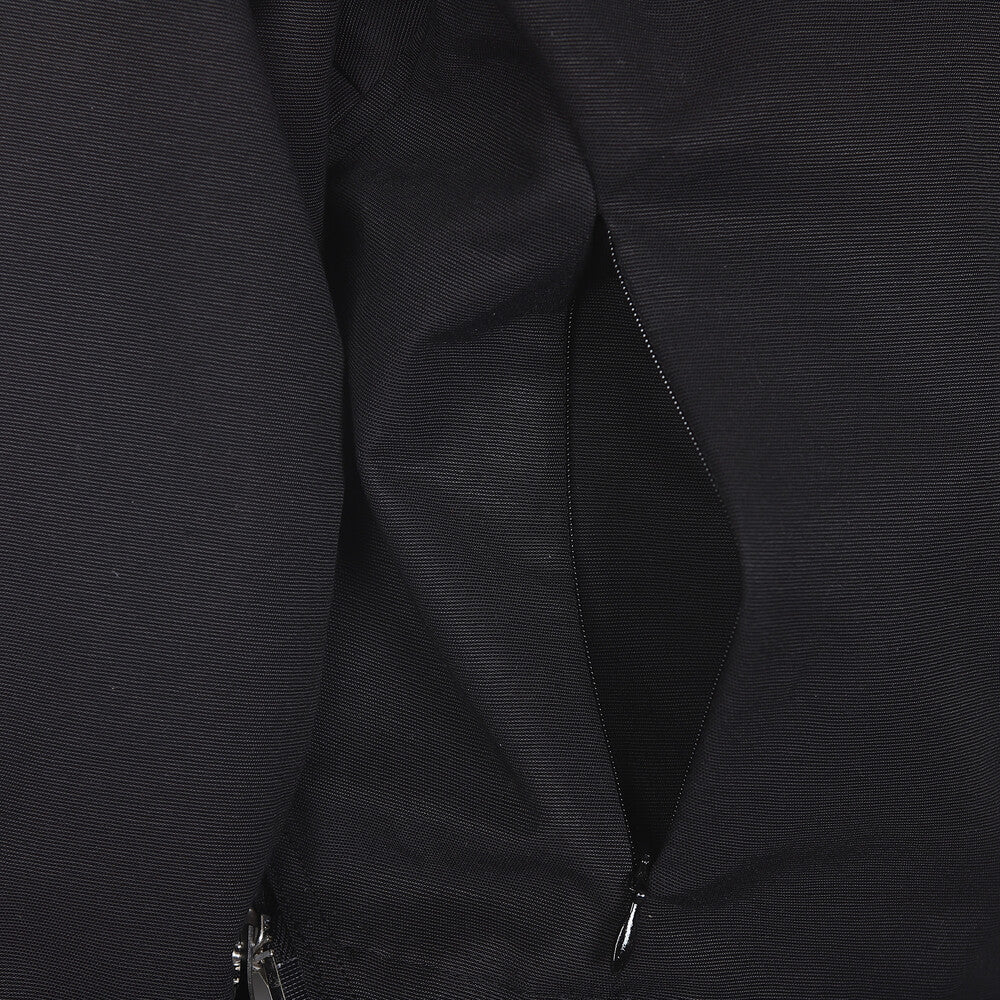Surgery - Technical Tripple Zip Crop Hood Jacket (Black) product image 11 | TRAB K-Fashion Australia