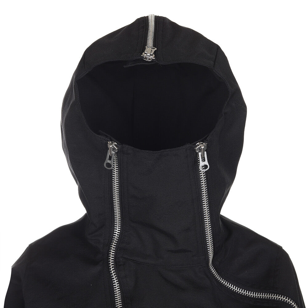 Surgery - Technical Tripple Zip Crop Hood Jacket (Black) product image 7 | TRAB K-Fashion Australia