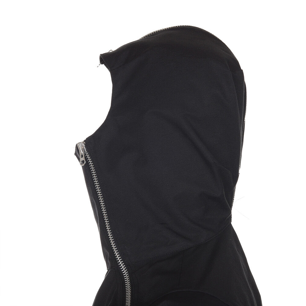 Surgery - Technical Tripple Zip Crop Hood Jacket (Black) product image 8 | TRAB K-Fashion Australia