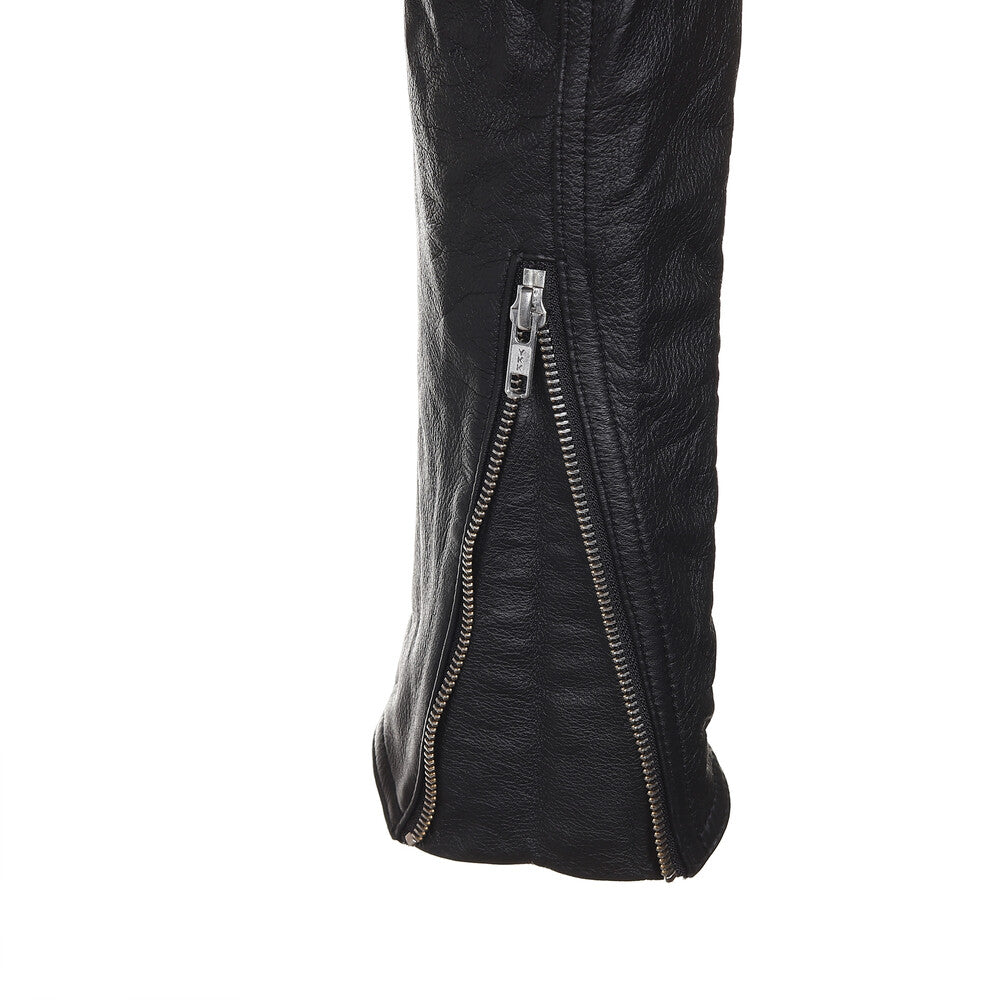Surgery - Tight Fit Women Leather Jacket (Black) product image 10 | TRAB K-Fashion Australia