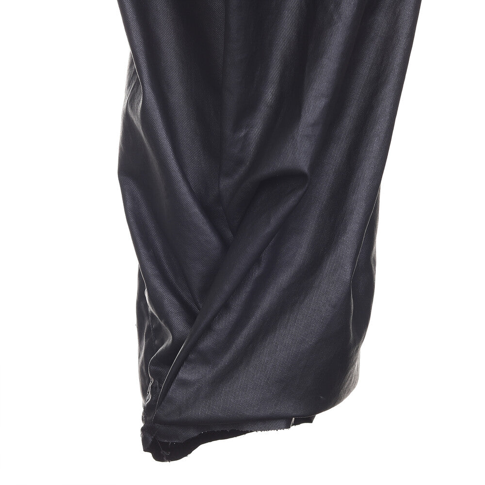 Surgery - Double Folding Over Wide Baggy Jeans (Coated Black) product image 9 | TRAB K-Fashion Australia