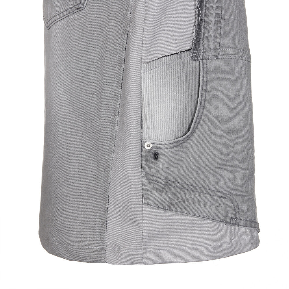 Surgery - Remake Denim Bermuda Pants (Grey Denim) product image 10 | TRAB K-Fashion Australia