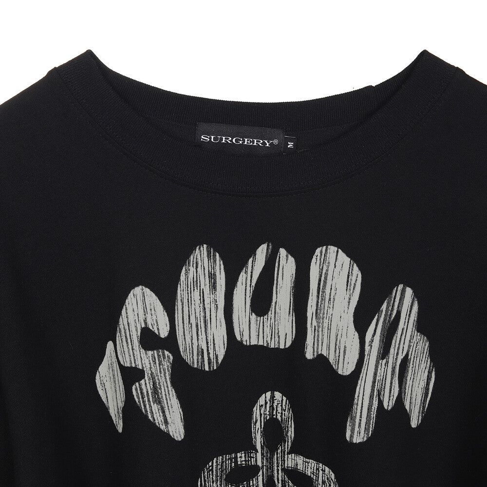 Surgery - Clover Bite T-shirts (Black) product image 4 | TRAB K-Fashion Australia