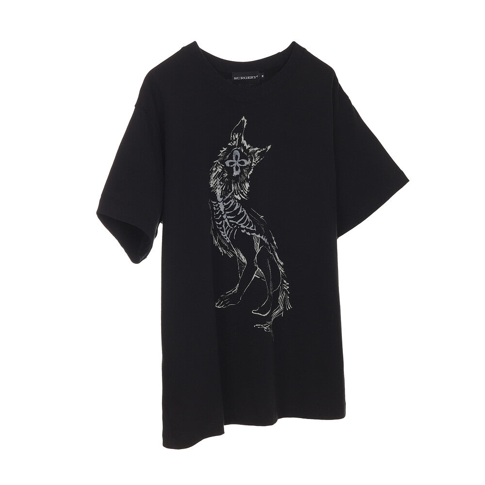 Surgery - Clover Kimera T-shirts (Black) product image 3 | TRAB K-Fashion Australia