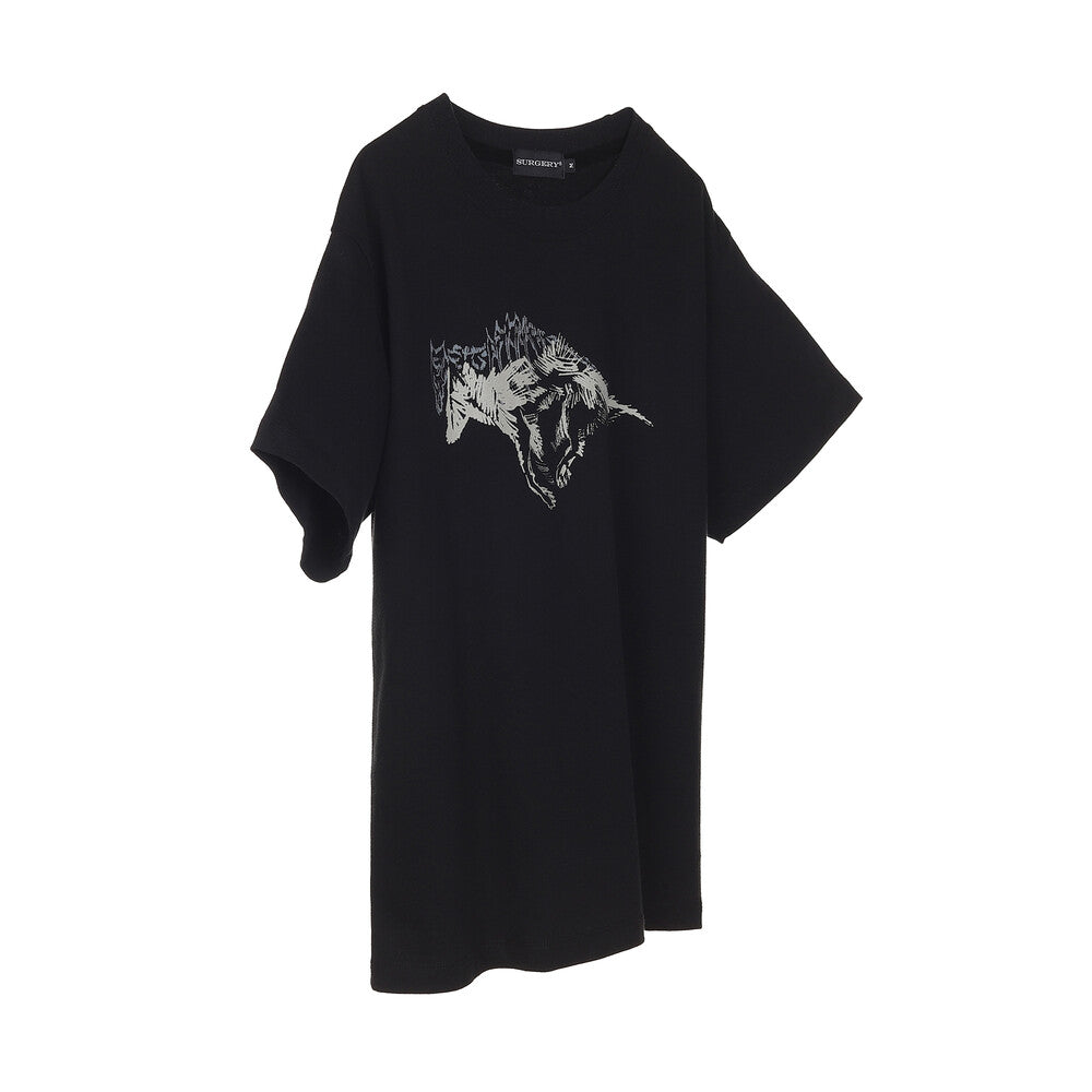 Surgery - Wolf Soul T-shirts (Black) product image 3 | TRAB K-Fashion Australia