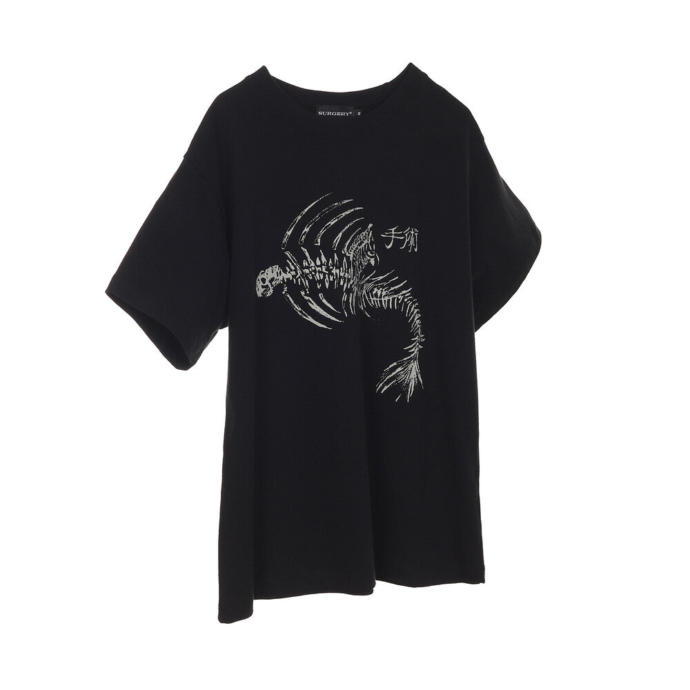 Surgery - Bone Mermaid T-shirts (Black) product image 3 | TRAB K-Fashion Australia