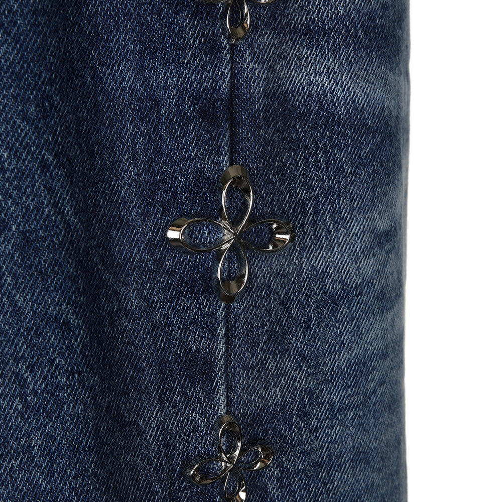 Surgery - Clover Line Denim Pants (Blue) product image 9 | TRAB K-Fashion Australia