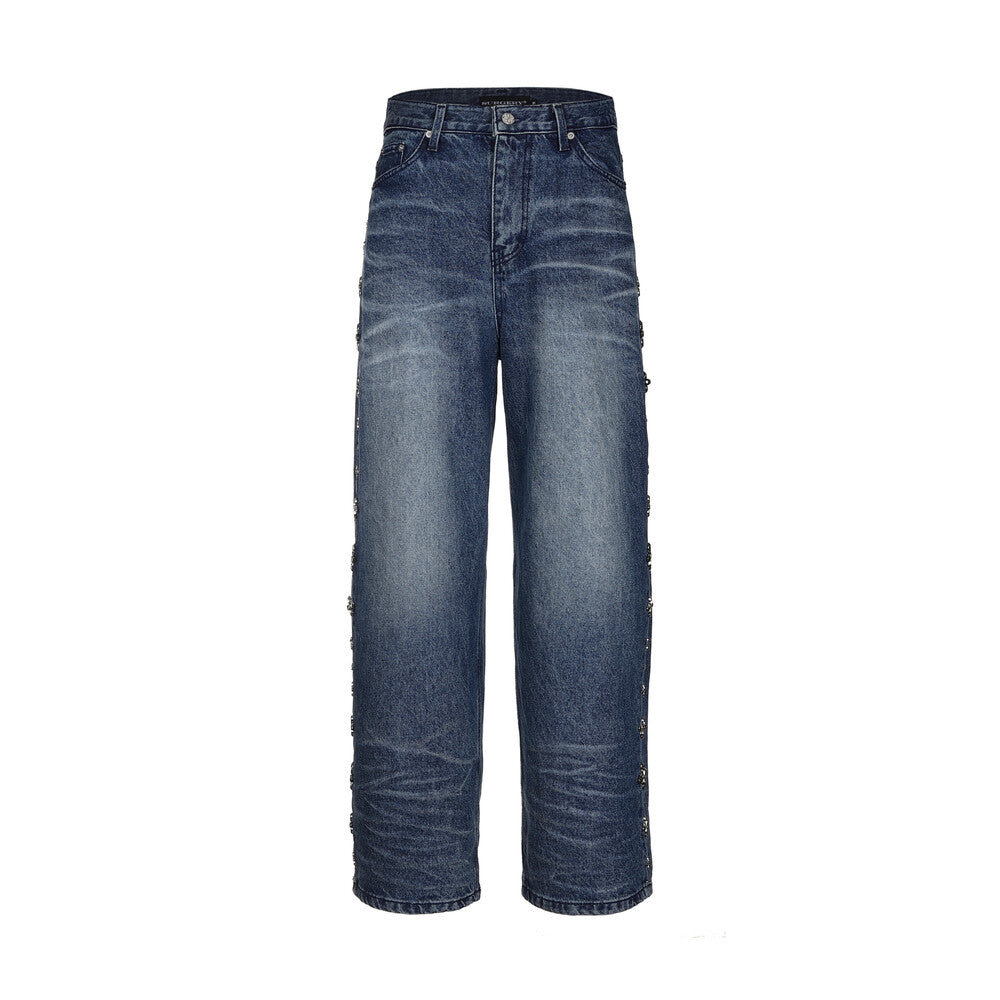 Surgery - Clover Line Denim Pants (Blue) product image 1 | TRAB K-Fashion Australia