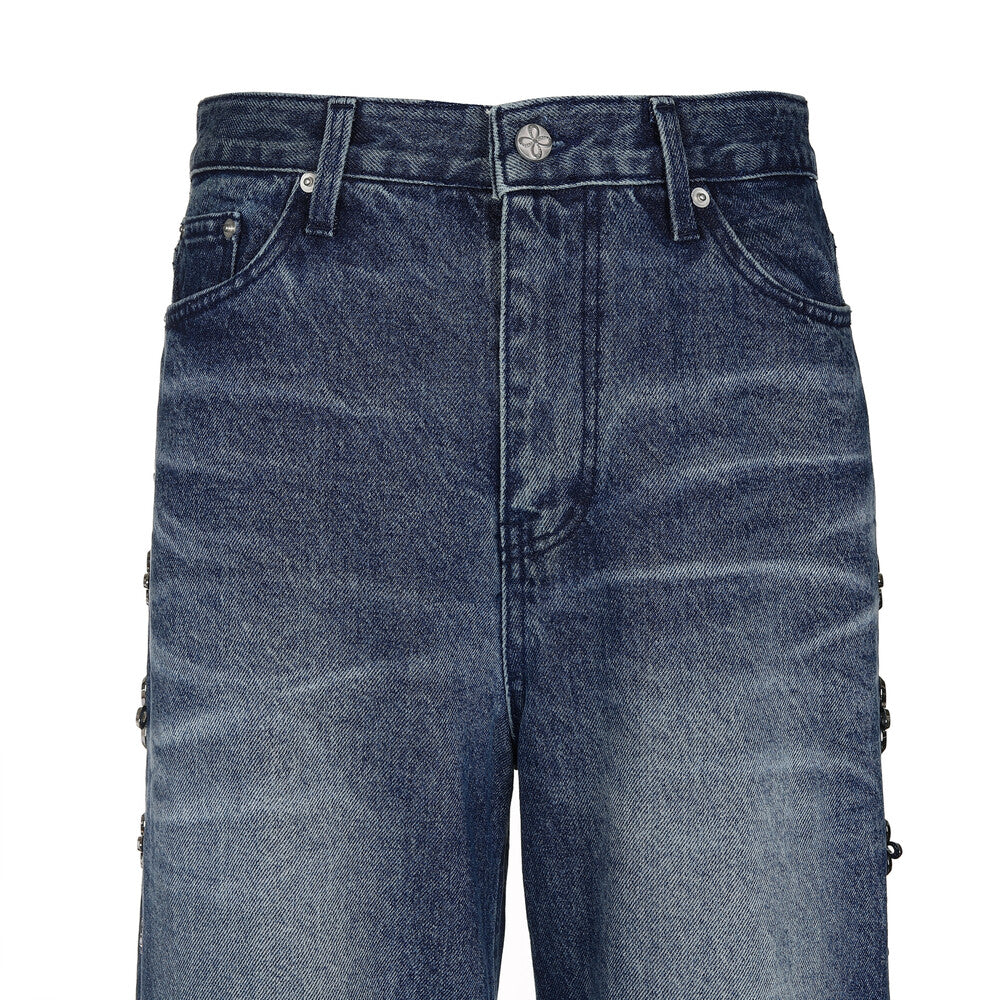 Surgery - Clover Line Denim Pants (Blue) product image 5 | TRAB K-Fashion Australia
