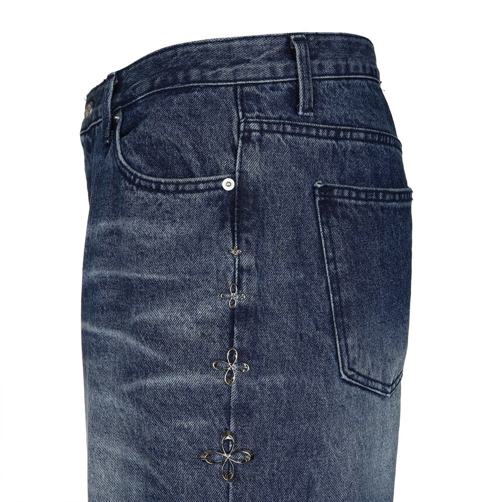 Surgery - Clover Line Denim Pants (Blue) product image 8 | TRAB K-Fashion Australia
