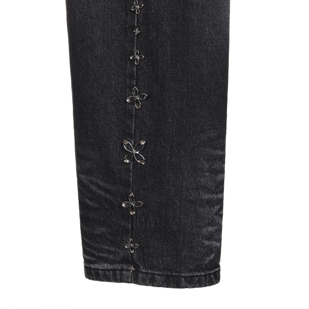 Surgery - Clover Line Denim Pants (Black) product image 10 | TRAB K-Fashion Australia