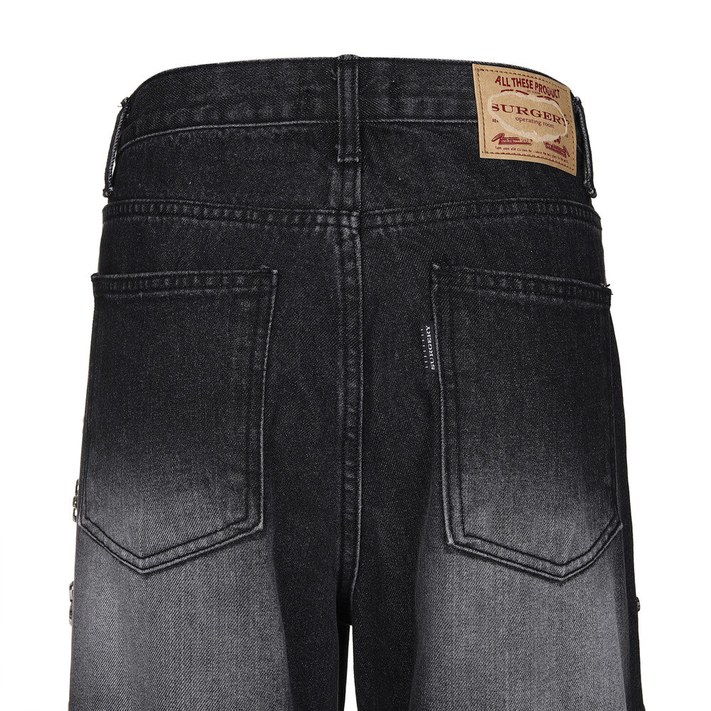 Surgery - Clover Line Denim Pants (Black) product image 8 | TRAB K-Fashion Australia
