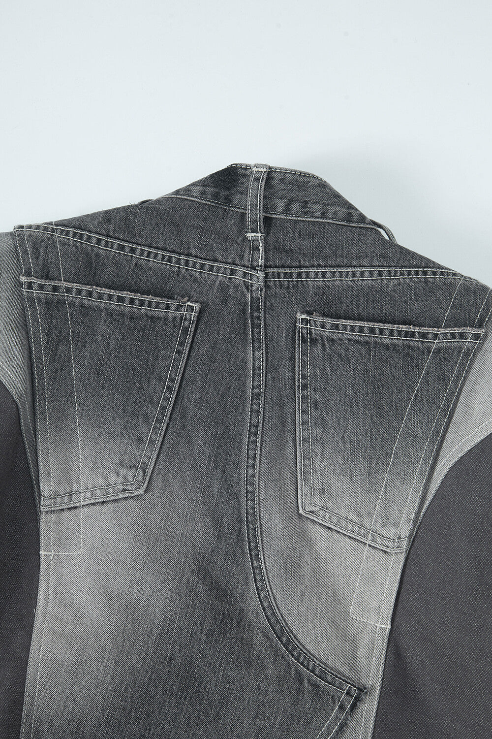 Surgery - Denim Biker Jacket (Grey) product image 5 | TRAB K-Fashion Australia