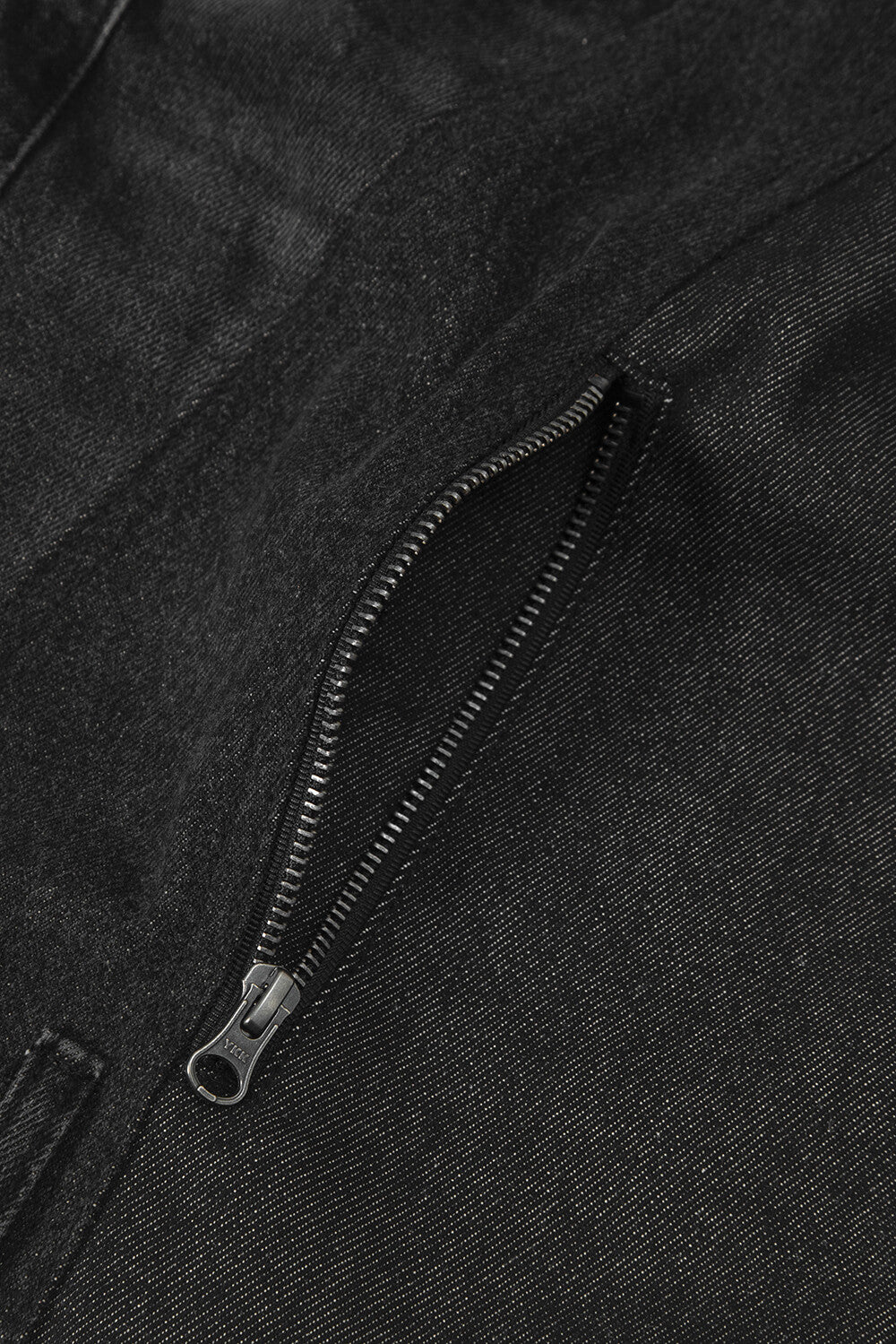 Surgery - Fur Trimming Denim Jacket (Black) product image 6 | TRAB K-Fashion Australia