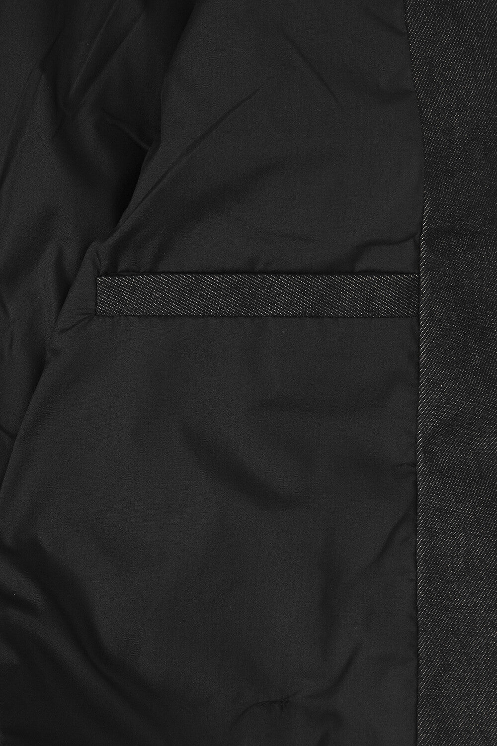 Surgery - Fur Trimming Denim Jacket (Black) product image 9 | TRAB K-Fashion Australia