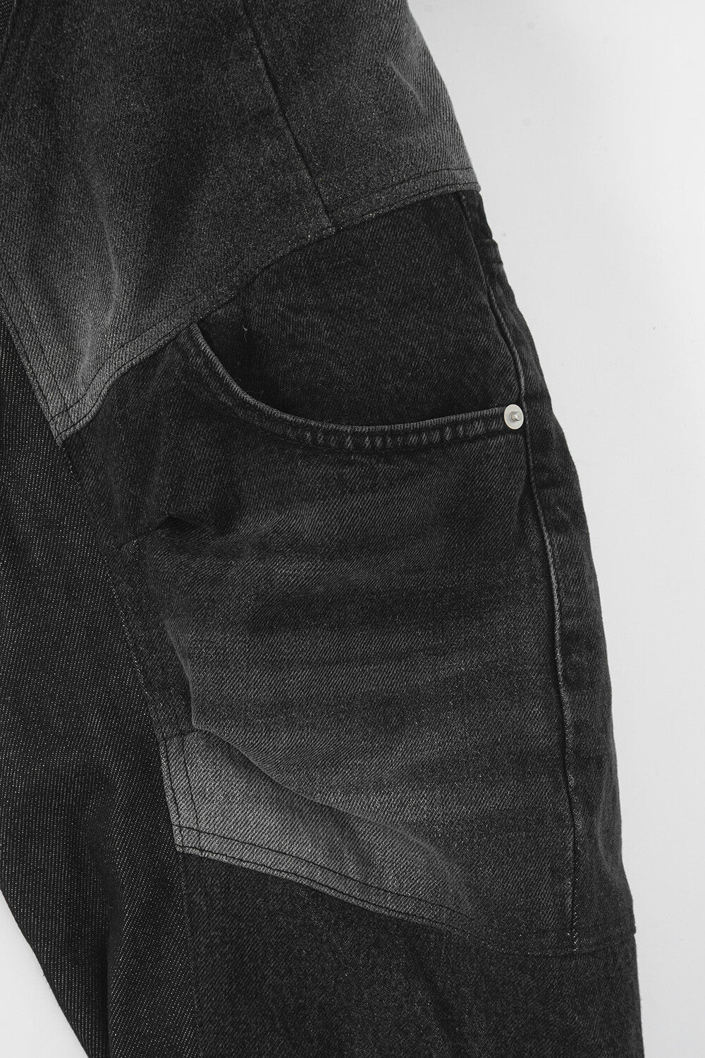 Surgery - Exo-shell Hood Denim Jacket (Black) product image 6 | TRAB K-Fashion Australia