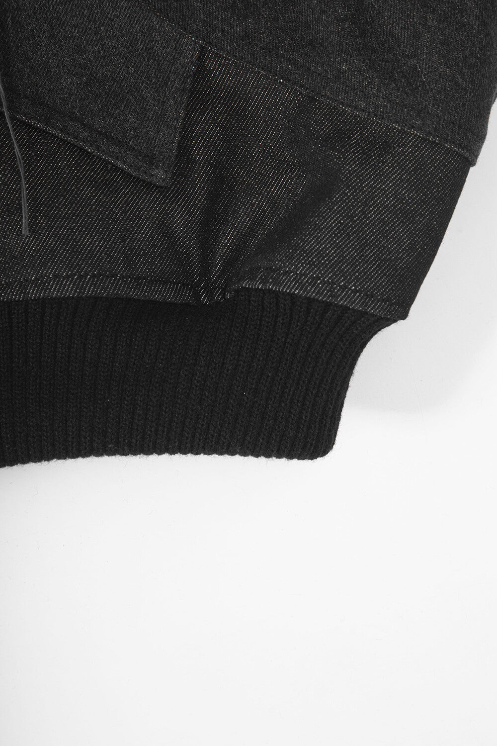 Surgery - Exo-shell Hood Denim Jacket (Black) product image 8 | TRAB K-Fashion Australia