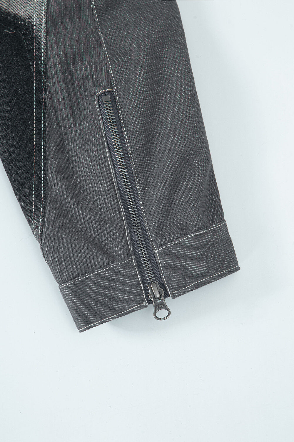 Surgery - Fur Trimming Denim Jacket (Grey) product image 7 | TRAB K-Fashion Australia