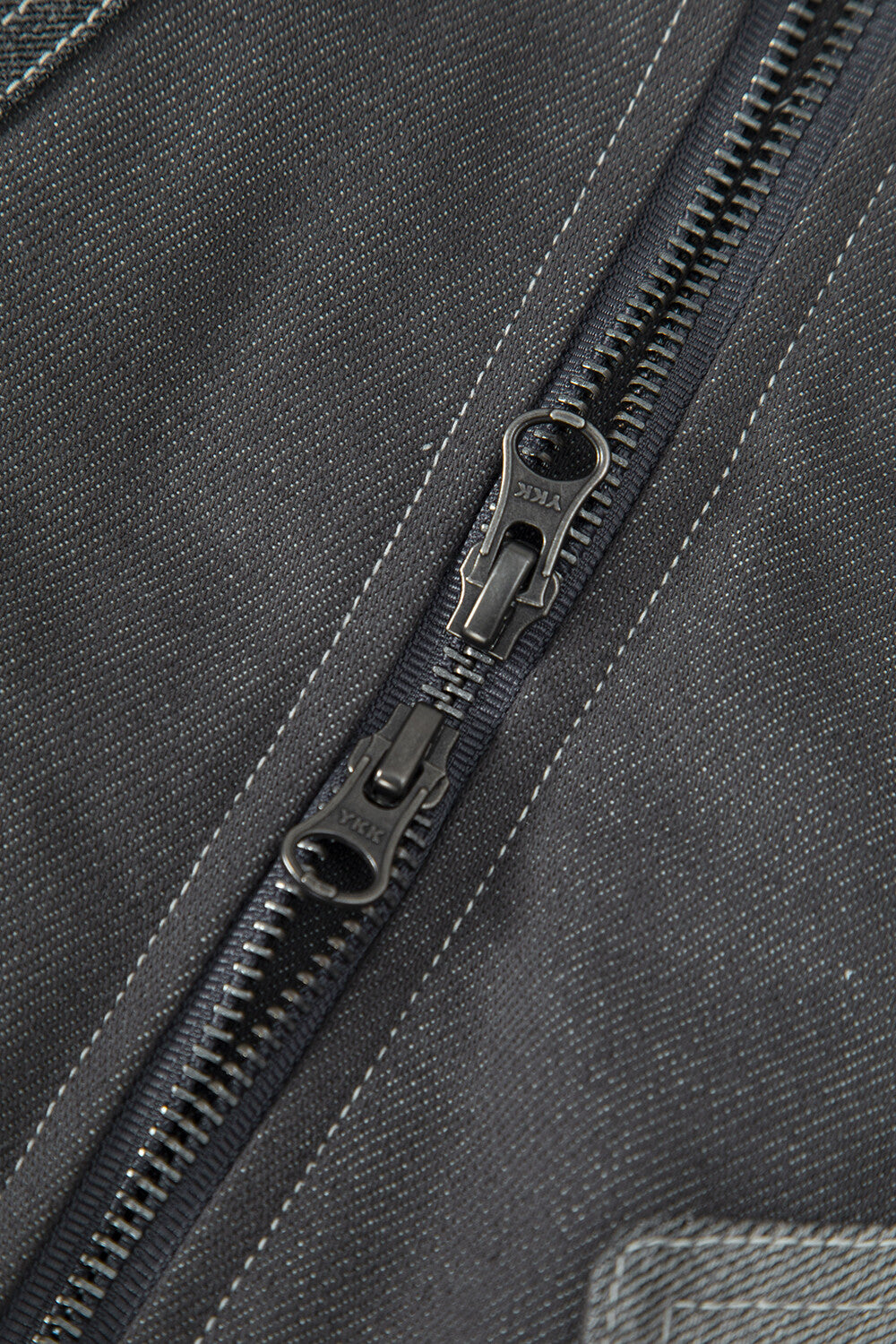 Surgery - Exo-shell Hood Denim Jacket (Grey) product image 6 | TRAB K-Fashion Australia