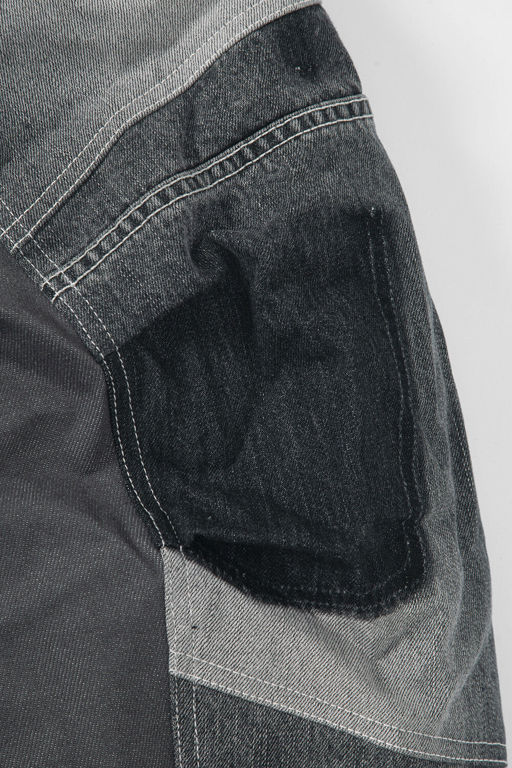 Surgery - Exo-shell Hood Denim Jacket (Grey) product image 8 | TRAB K-Fashion Australia