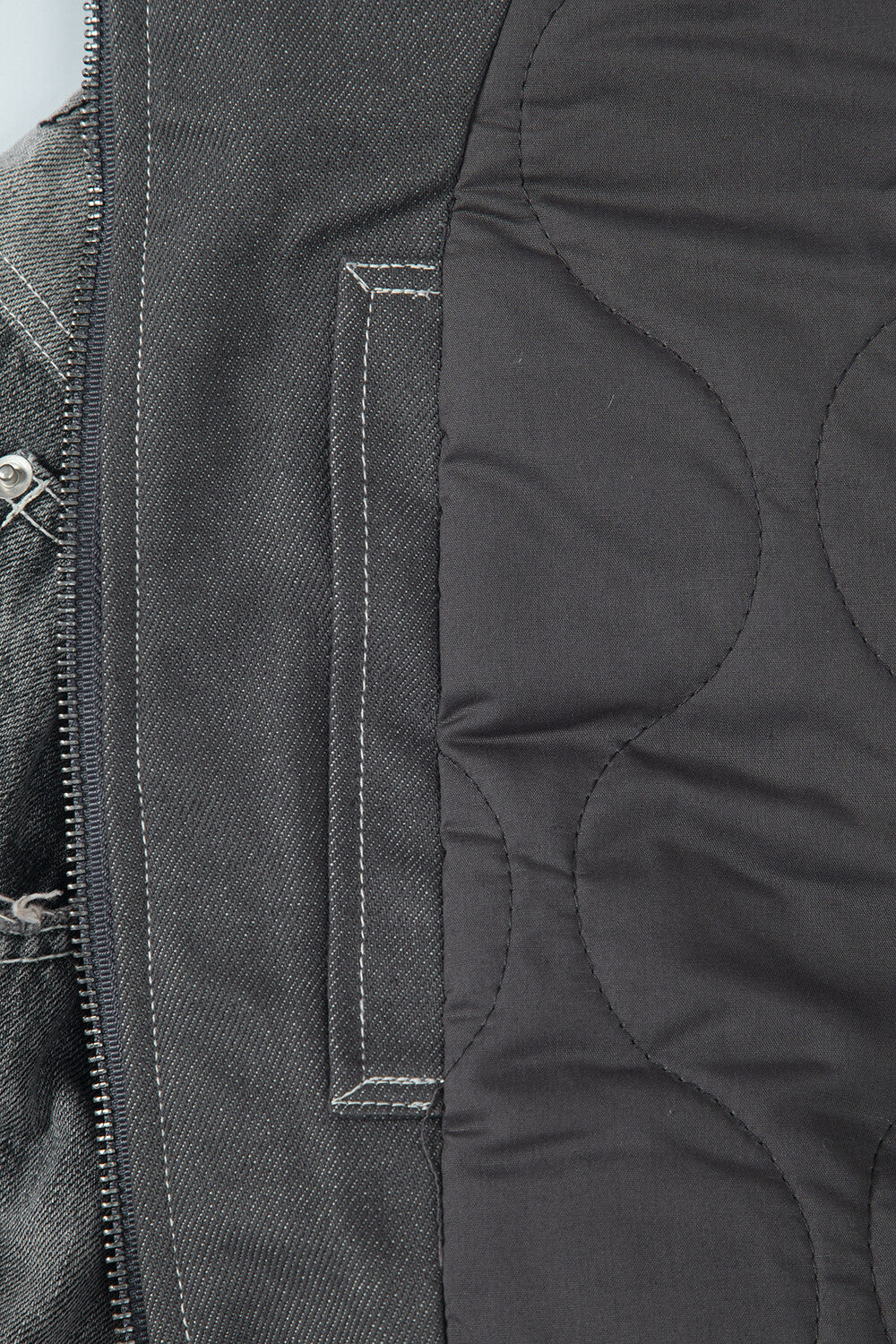 Surgery - Exo-shell Hood Denim Jacket (Grey) product image 11 | TRAB K-Fashion Australia