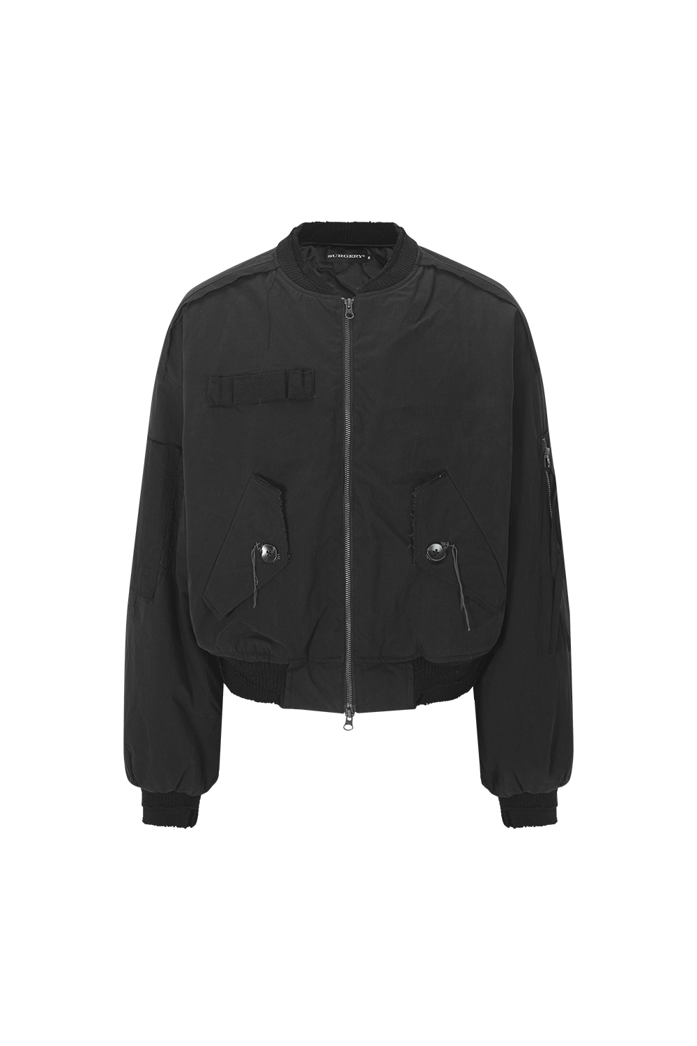 Surgery - Scarline Grab-back Ma-1 (Black) product image 1 | TRAB K-Fashion Australia