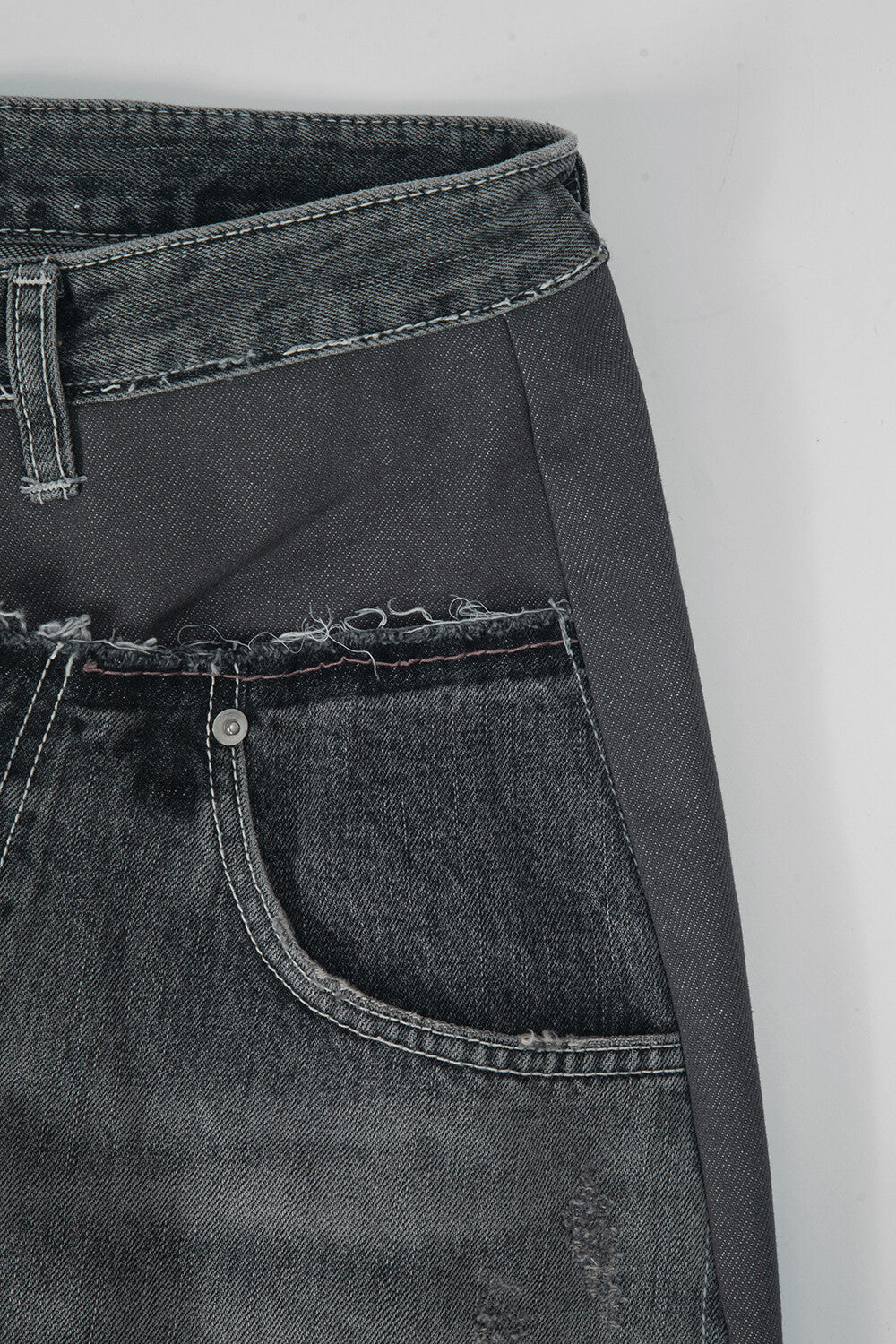 Surgery - 30° Jeans Washed Pants (Grey Denim) product image 5 | TRAB K-Fashion Australia