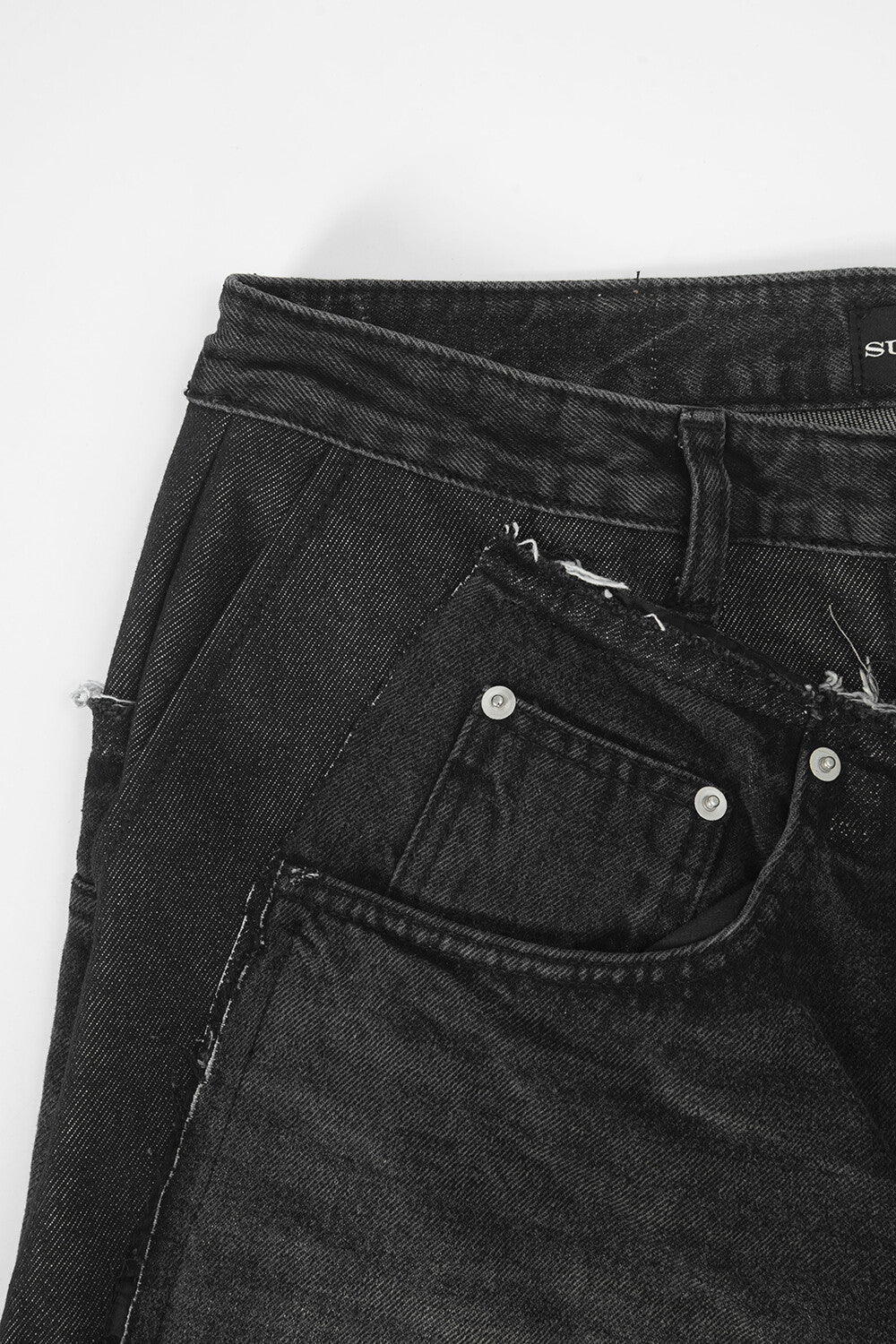 Surgery - 30° Jeans Washed Pants (Black Denim) product image 6 | TRAB K-Fashion Australia
