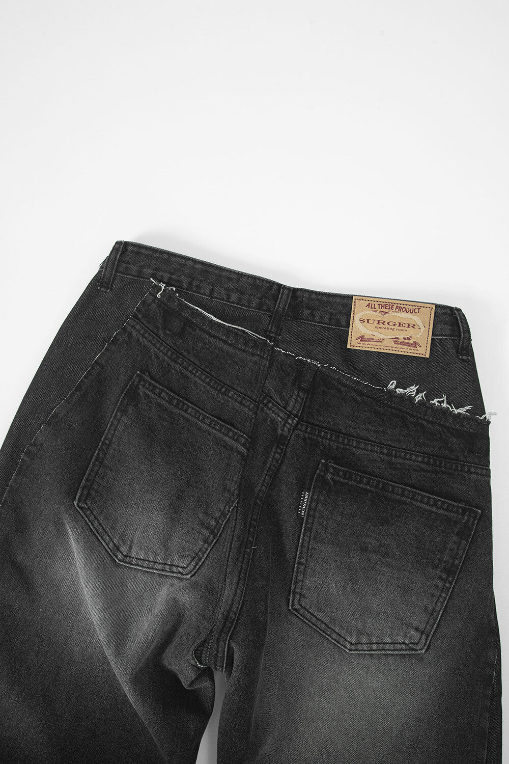 Surgery - 30° Jeans Washed Pants (Black Denim) product image 4 | TRAB K-Fashion Australia