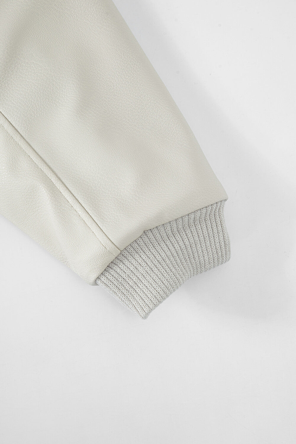 Surgery - Sutured Varsity Jacket (Ivory) product image 9 | TRAB K-Fashion Australia