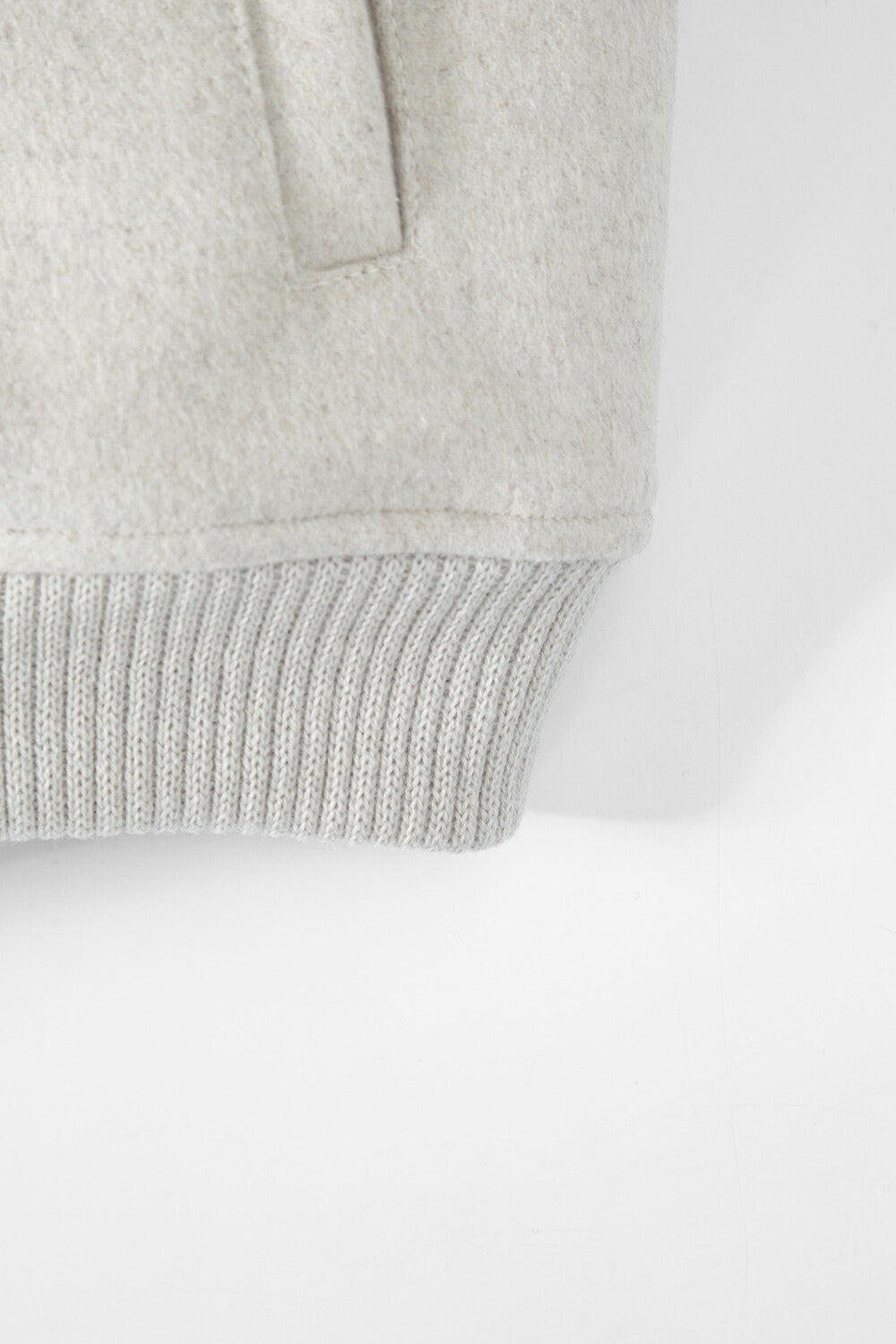 Surgery - Sutured Varsity Jacket (Ivory) product image 8 | TRAB K-Fashion Australia