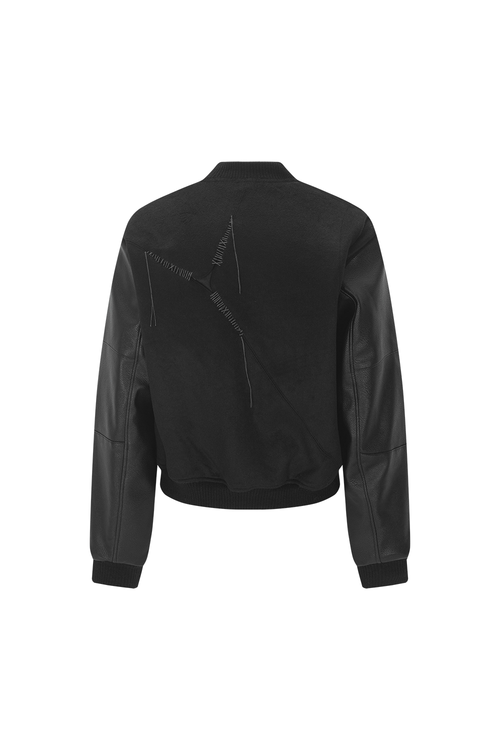Surgery - Sutured Varsity Jacket (Black) product image 2 | TRAB K-Fashion Australia