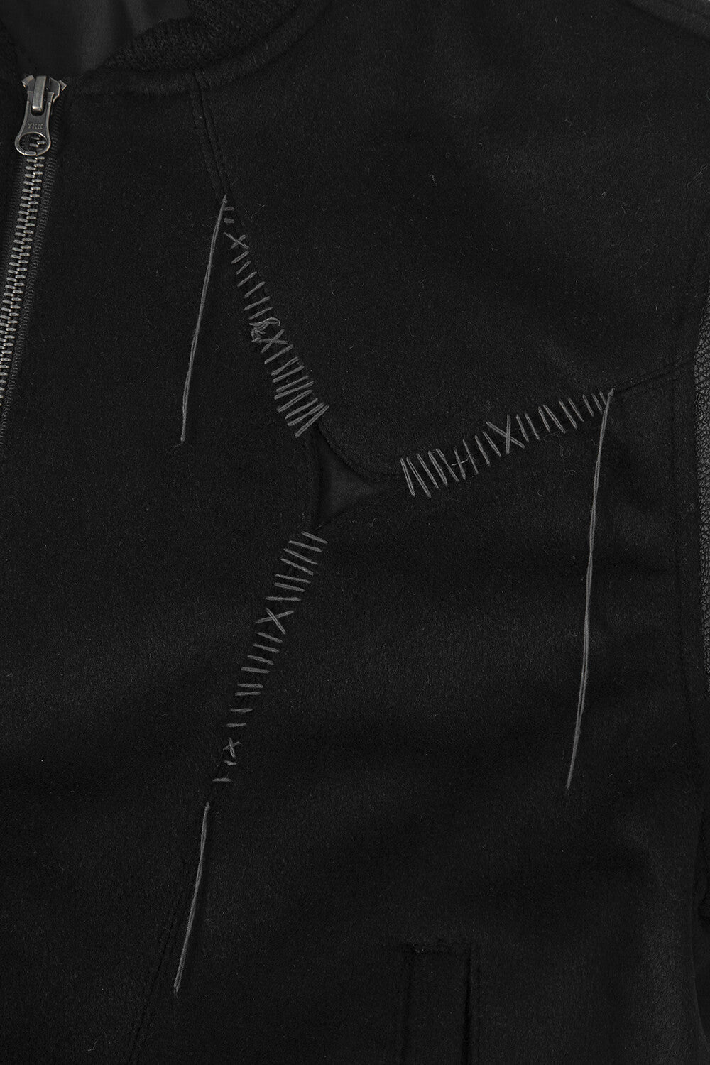 Surgery - Sutured Varsity Jacket (Black) product image 4 | TRAB K-Fashion Australia
