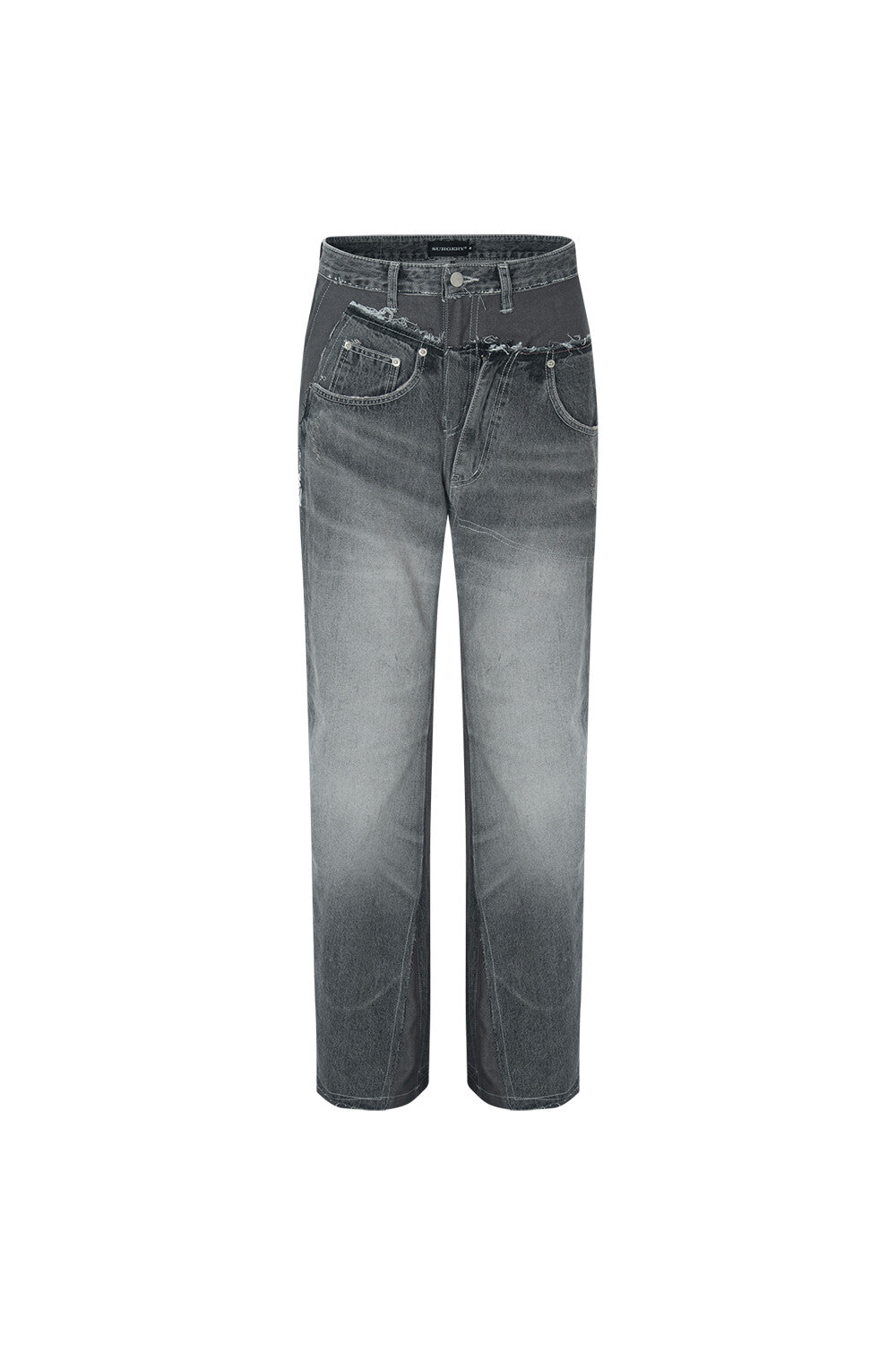 Surgery - 30° Jeans Washed Pants (Grey Denim) product image 1 | TRAB K-Fashion Australia