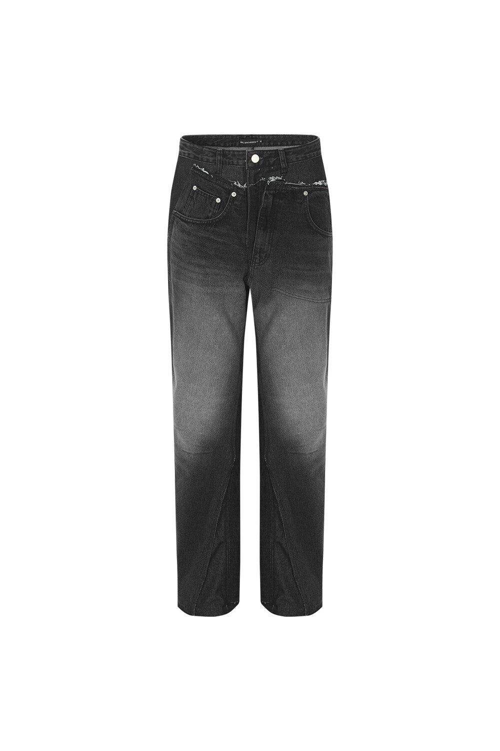 Surgery - 30° Jeans Washed Pants (Black Denim) product image 1 | TRAB K-Fashion Australia