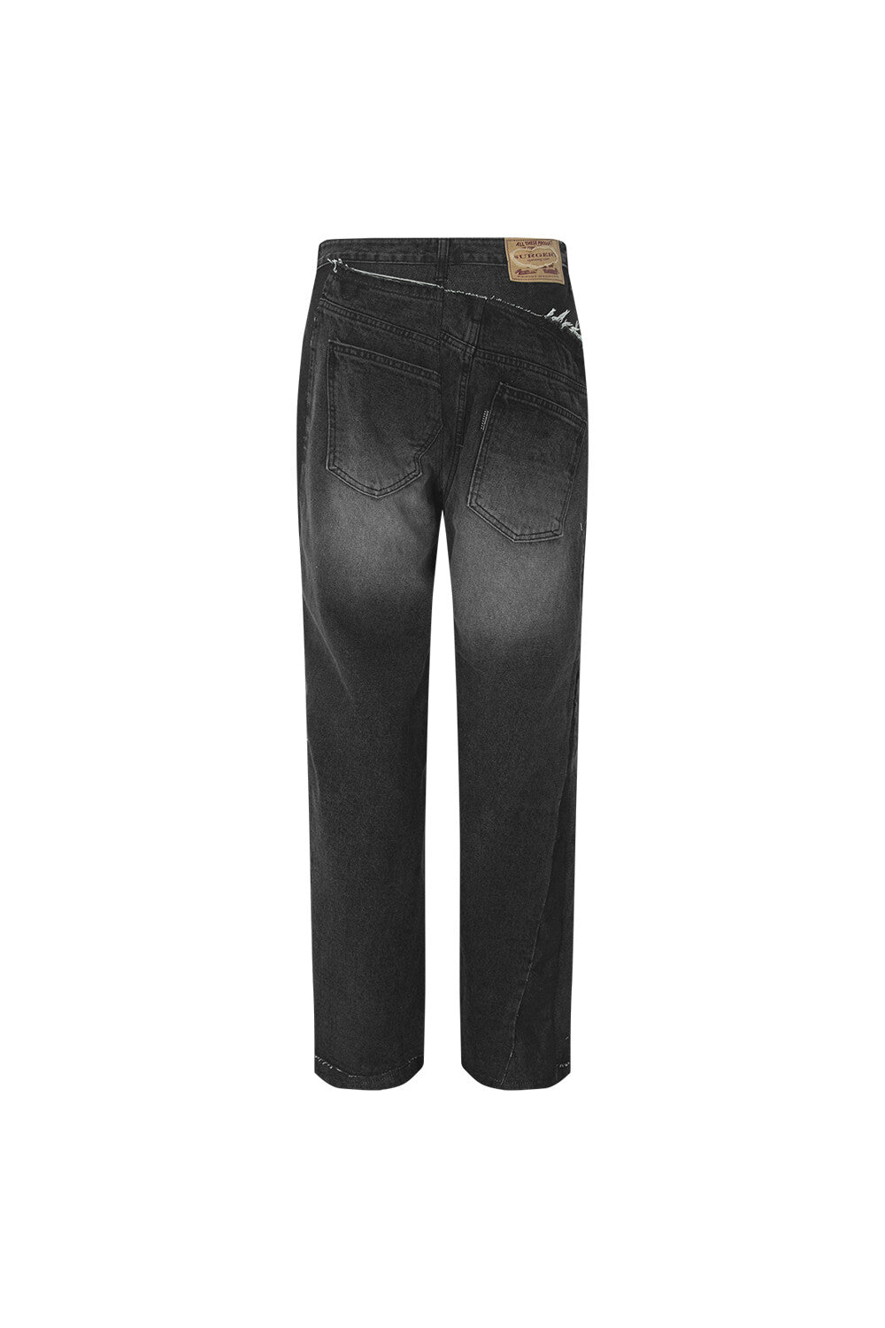 Surgery - 30° Jeans Washed Pants (Black Denim) product image 2 | TRAB K-Fashion Australia