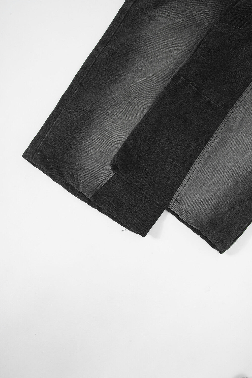 Surgery - Rebuild Denim Wide Pants (Black) product image 9 | TRAB K-Fashion Australia