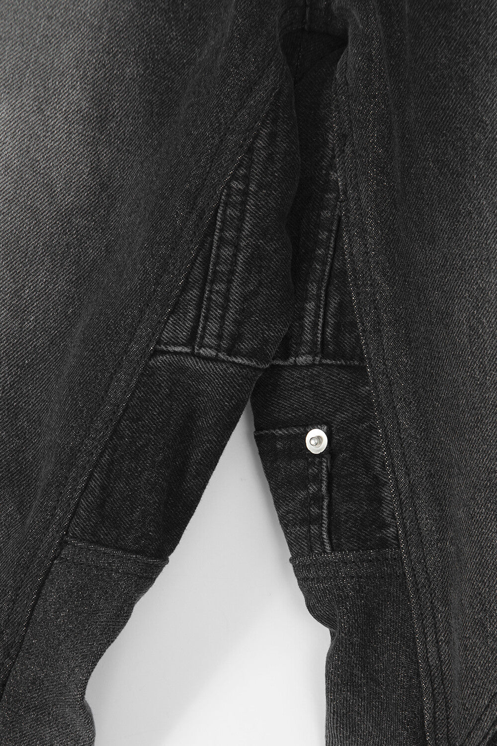 Surgery - Rebuild Denim Boot-cut Pants (Black) product image 8 | TRAB K-Fashion Australia