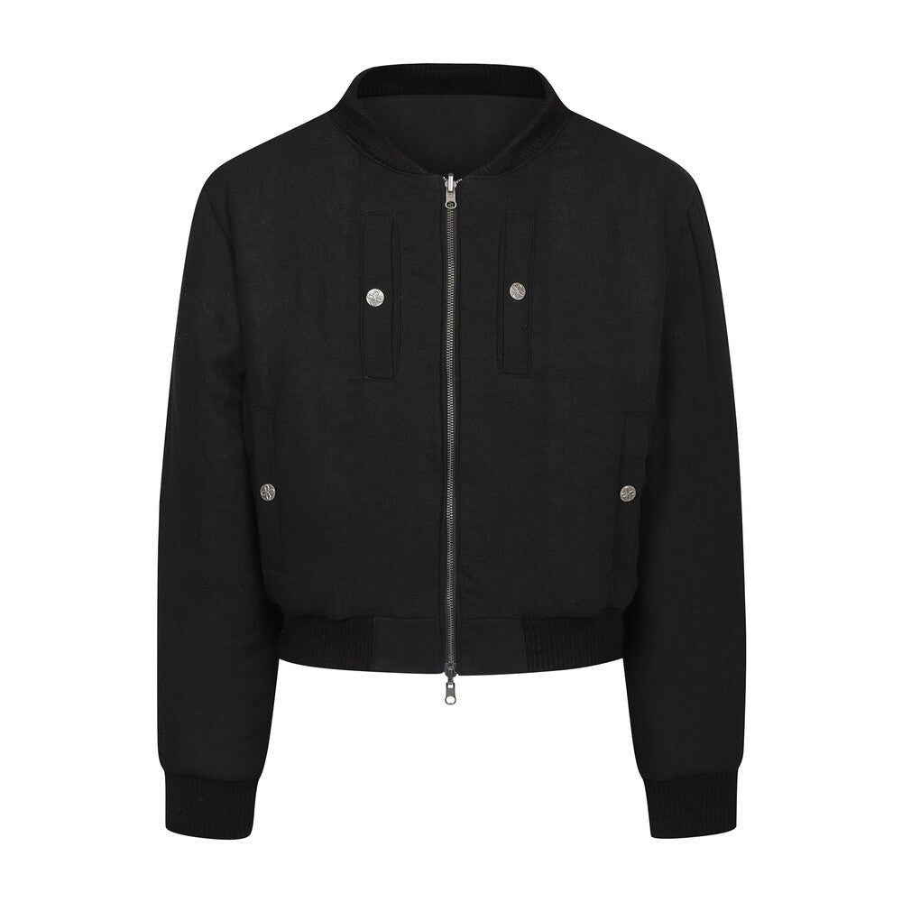 Surgery - Chimera Reversible Flight Jacket (Black) product image 3 | TRAB K-Fashion Australia