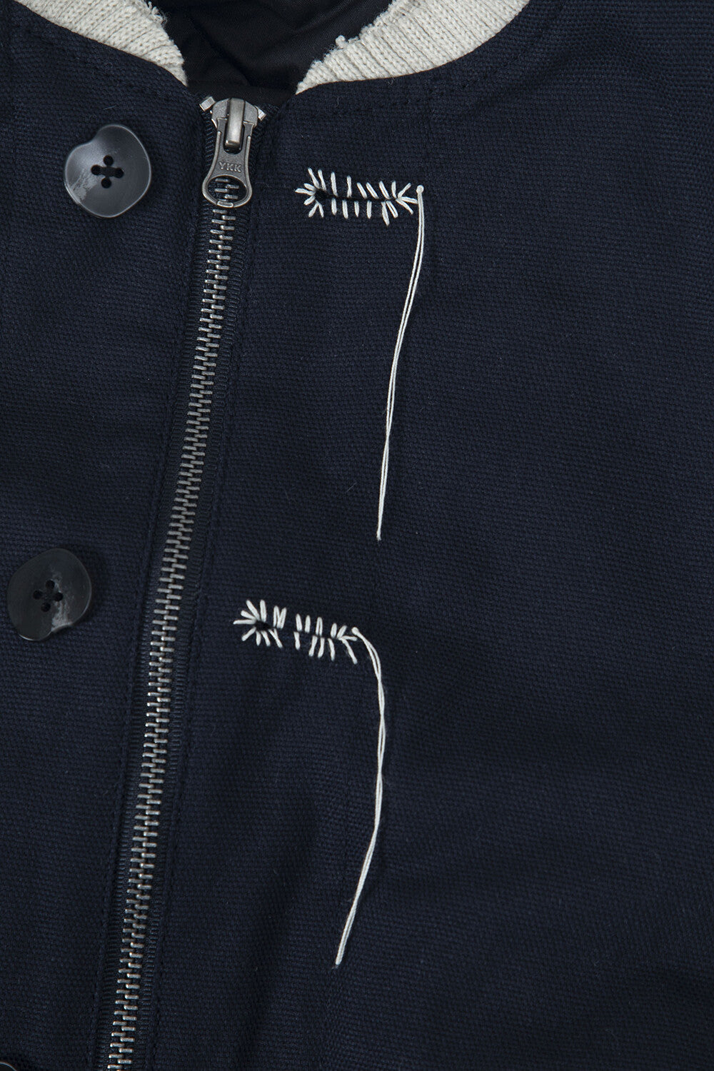 Surgery - Scarline Varsity Jacket Navy/ivory (OC) product image 4 | TRAB K-Fashion Australia