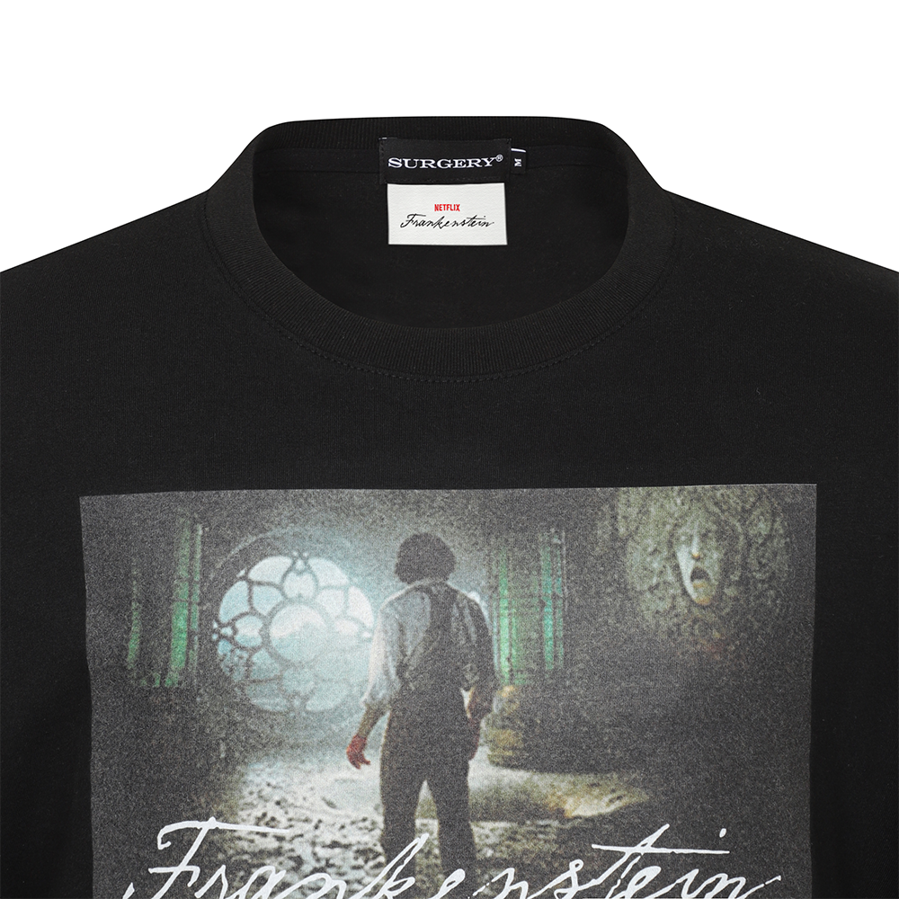 Surgery - Surgery x Frankenstein T-shirt (Black) product image 3 | TRAB K-Fashion Australia