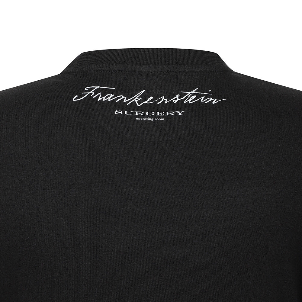Surgery - Surgery x Frankenstein Anatomy T-shirt (Black) product image 4 | TRAB K-Fashion Australia