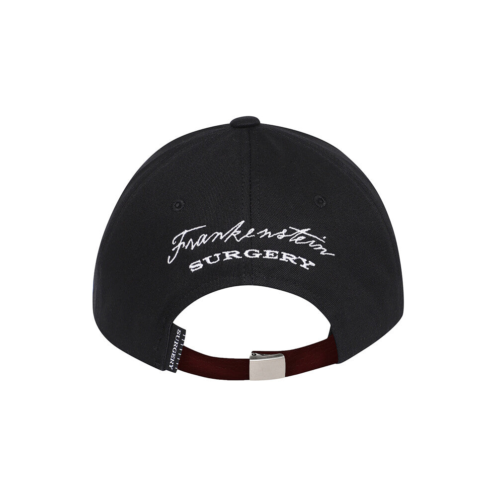 Surgery - Surgery x Frankenstein Logo Cap (Black) product image 2 | TRAB K-Fashion Australia