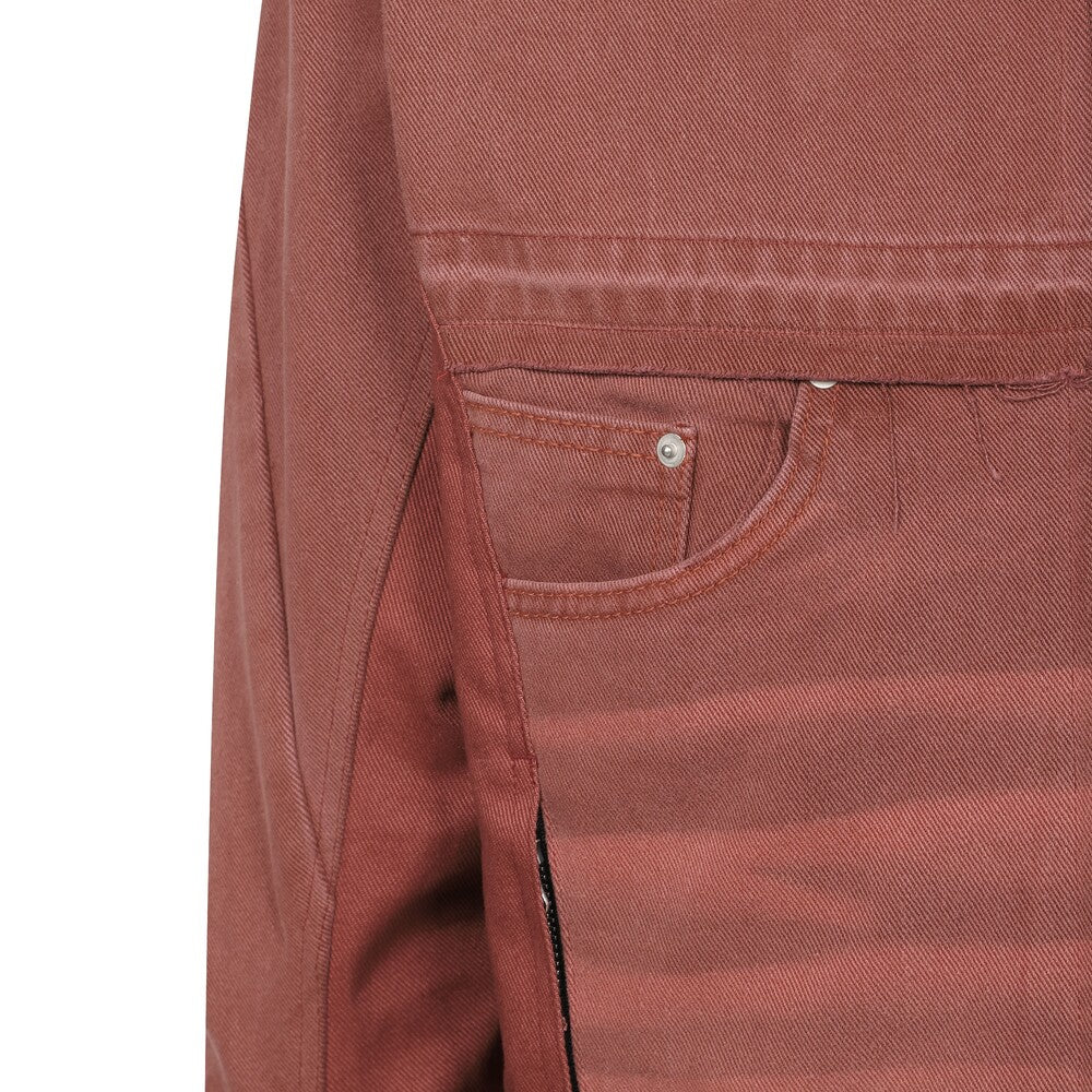 Surgery - Surgery x Frankenstein Creature Denim Biker Jacket (Red) product image 4 | TRAB K-Fashion Australia