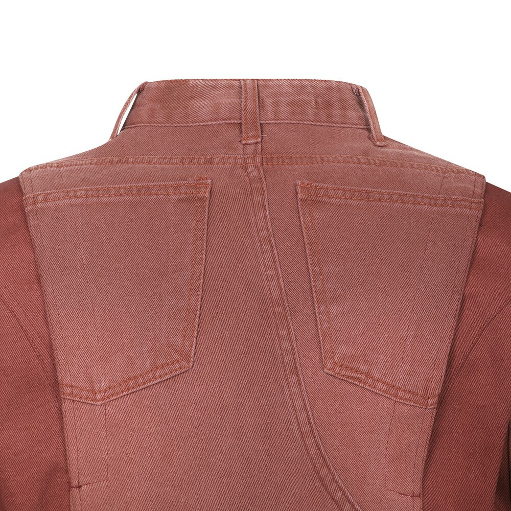 Surgery - Surgery x Frankenstein Creature Denim Biker Jacket (Red) product image 8 | TRAB K-Fashion Australia