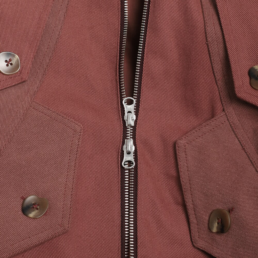 Surgery - Surgery x Frankenstein Creature Exo-shell Hood Denim Jacket (Red) product image 7 | TRAB K-Fashion Australia